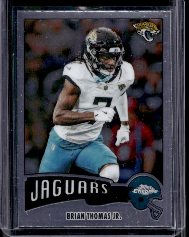 2025 Topps Chrome Brian Thomas Jr. 1975 #1975-16 Jaguars