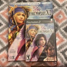 New and Sealed Final Fantasy X-2 PlayStation 2 PS2 with Strategy Guide Book
