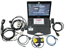 Lamborghini Lara Diagnostic Kit Original Vci Aftermarket Cables Used Tested