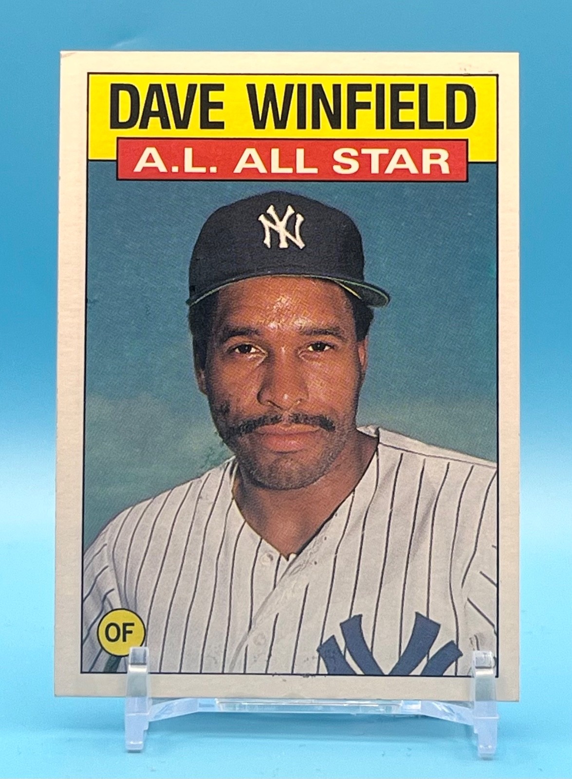 1986 Topps #717 Dave Winfield New York Yankees All Star