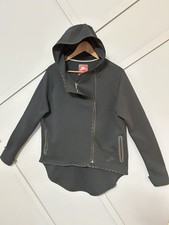 Nike Tech Fleece Asymmetrical Hoodie Jacket Black Women  s Size M