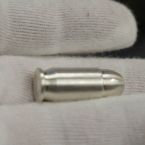 .45 Caliber Bullet-Shaped 1 oz .999 Silver Piece/Bullion.