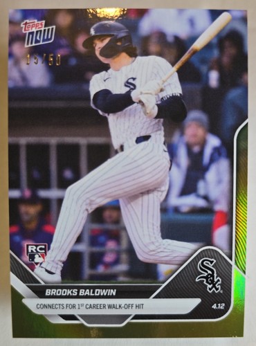 2025 Topps Now 62 Brooks Baldwin