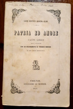 17959-(POESIA) LAURA MANCINI OLIVA, PATRIA ED AMORE CANTI LIRICI, INTONSO, 1874