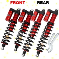 Front & Rear Shocks Absorbers Fit For Polaris Ranger 900 crew 900 Diesel 800 6x6
