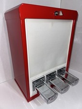 2 Vend Red 3 Column Sticker Tattoo Pokemon Card Vending Machine Sports Cards