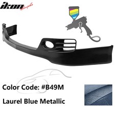 Fits 06-08 Acura Tsx Front Bumper Lip Euro-r Style Spoiler B49m Blue Splitter