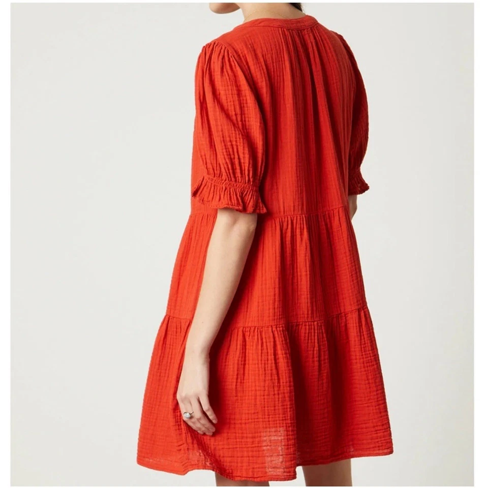 Б/у в отличном состоянии бархатное платье от Graham & Spencer Clarissa вишнево-красное.  XL - Изображение 2 из 4