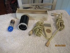 Vintage Crestline 500C Slide Projector Lens Remote Control Cord DAY Lamp Tray