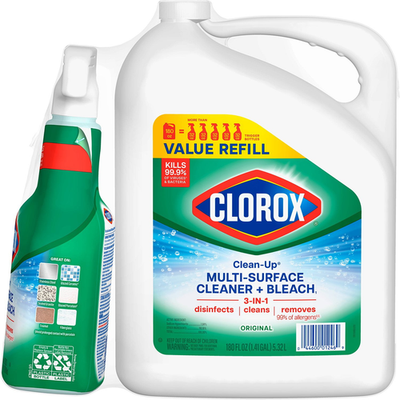 #ad Clorox Clean Up All Purpose Cleaner Bleach Original Spray Refill $28.00