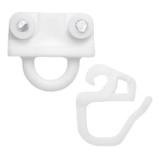 Glisseur pour Rideaux Compatible avec IKEA KVARTAL Galet et Crochet Patin Acc...