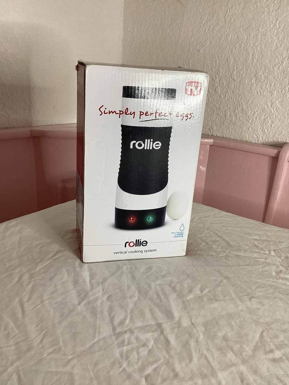 Rollie Hands Free Automatic Electric Vertical Easy Quick Egg Cooker Portable
Opens in a new window o
