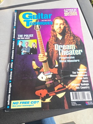 Guitar Techniques Magazine April 1995 (with CD) - Dream Theater 