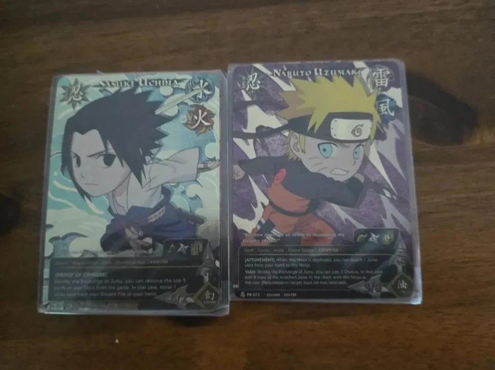 Naruto CCG Sealed Collectible Card Game Packs in English for sale