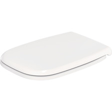 Duravit 0062090096 Toilet Seat and Cover D-CODE TOILET, Elongated Soft Clos