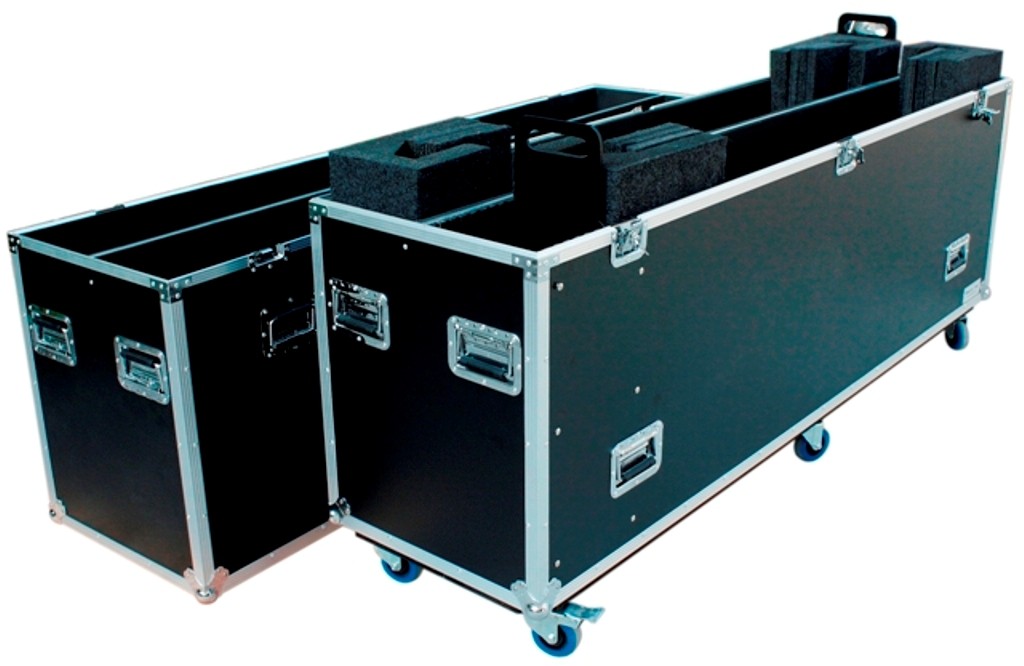 Корпус Fly Drive от Deejay LED TBH2LED90WHEELS Для двух 90-дюймовых Led-телевизоров или