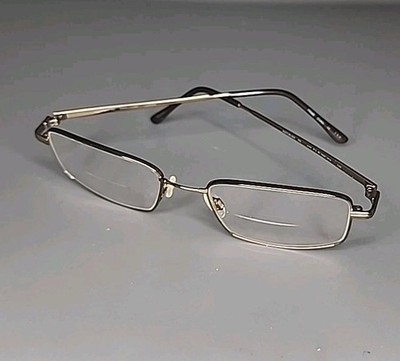 Flexon Autoflex 66 Coffee Full Rim Metal Eyeglass Frame By Marchon 52/18/140
