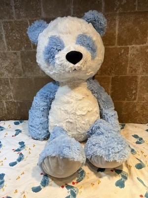 Big Spark Create Imagine  Medium Plush Blue & White PANDA TEDDY BEAR 8/2019