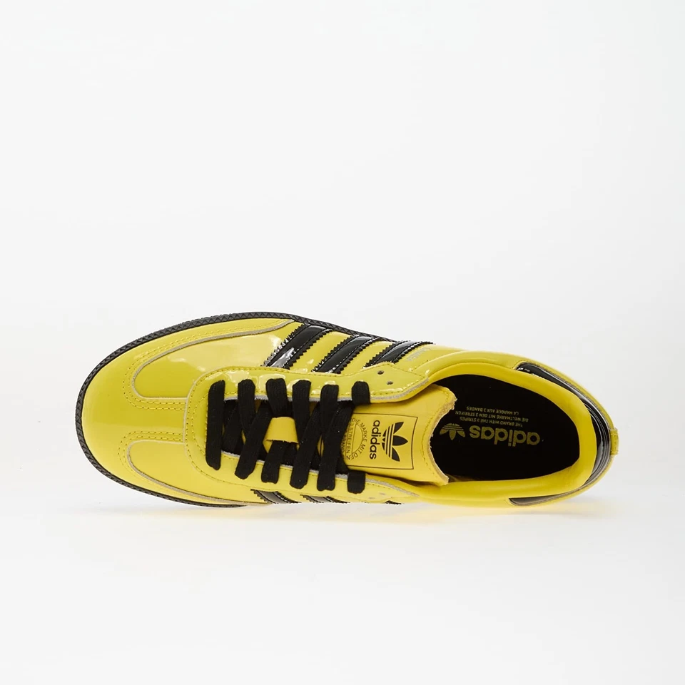 Tênis Feminino W Adidas Originals Samba Bruce Lee JR8749 Amarelo Preto - Imagem 3 de 4