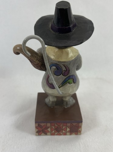 Jim Shore Heartwood Creek Cat Figurine Pilgrim Thanksgiving Everyone Give Thanks - Picture 3 of 7