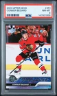 2023 UPPER DECK #451 CONNOR BEDARD ROOKIE RC PSA 8
