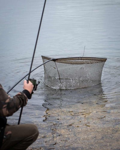 Fox Eos-X Landing Net - 2 piece 6ft handle 42"  Carp Fishing CLN068 - Afbeelding 7 van 9