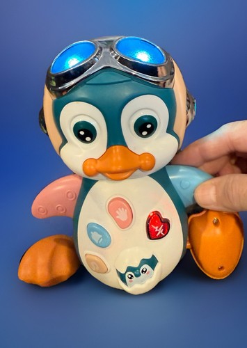 Baby Musical Toy - Penguin Musical Infant Toy Game WORKS! No Box