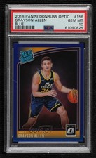 2018 Donruss Optic Rated Rookie Blue Prizm 32/49 Grayson Allen PSA 10 GEM MT tz1