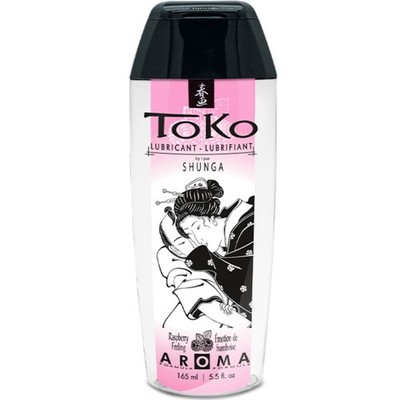 Shunga Lubricants Toko Aroma Raspberry Emotion Gleitmittel mit Geschmack 165 ml