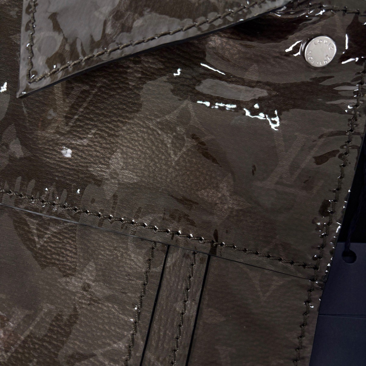 Louis Vuitton Monogram Eclipse Glaze Jacket logo … - image 6