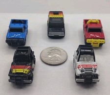 Galoob Vintage Micro Machines Jeeps Trucks Vans Lot of 5