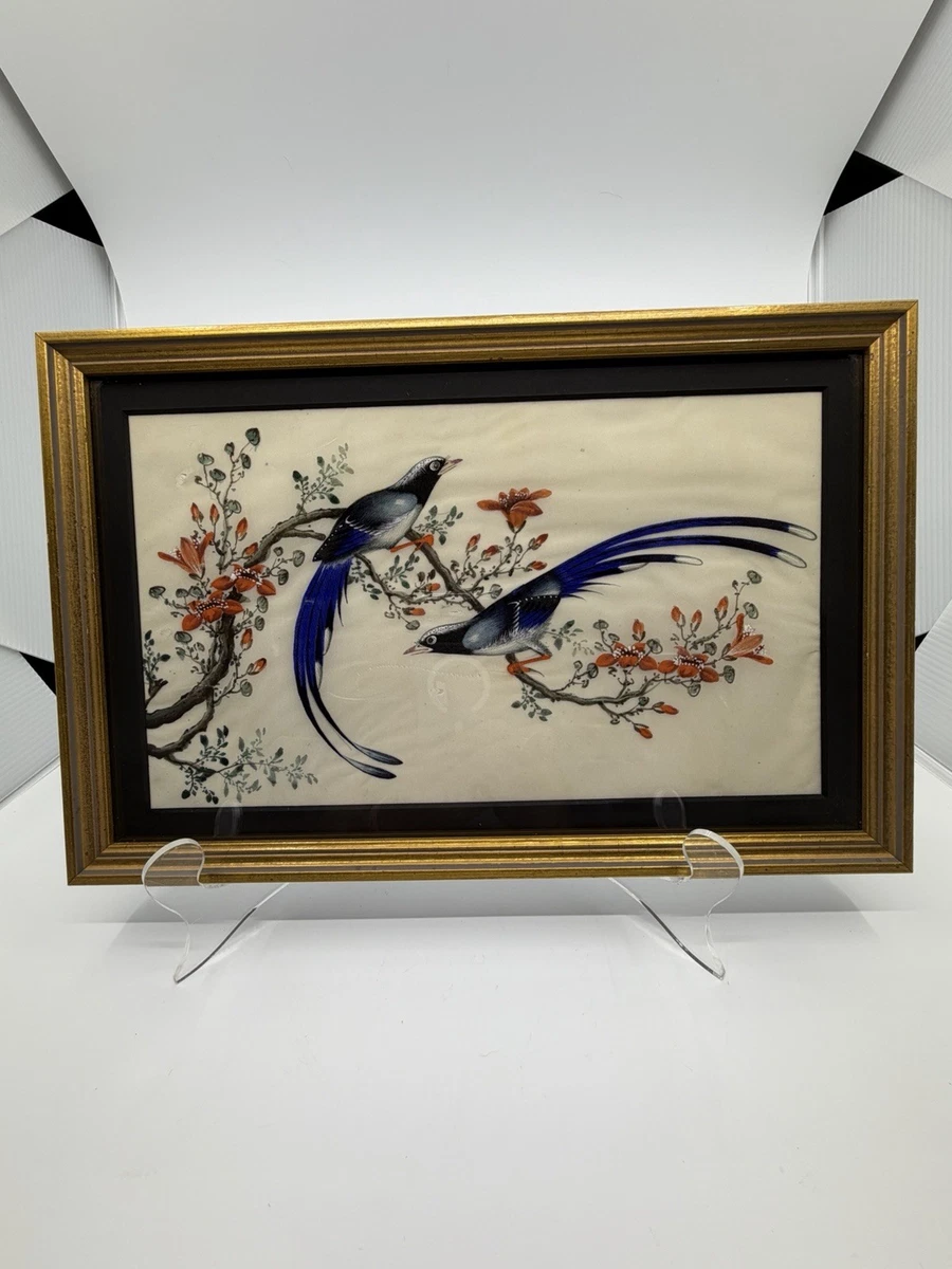 ◇中国美術◇ 蓝色古董原创中国风绘画和卷轴| eBay
