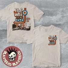 The Who Farewell Tour 2025 Retro Sign Concert Merch T-Shirt