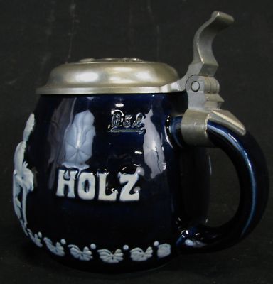 Antique Bowling Stein Hand Painted | eBay