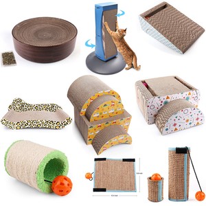 Cat-Scratch-Scratching-Post-Bed-Pad-Mat-Sofa-Lounger-Nest-Kitty-Play-Toy-Catnip