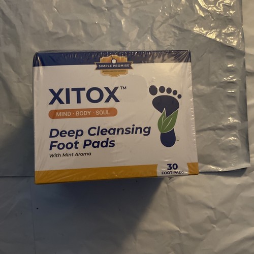 Simple Promise Xitox Deep Cleansing Foot Pads New Sealed
