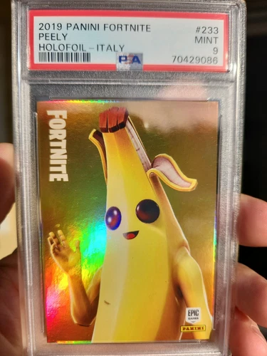 2019 Panini Fortnite Series 1 Holofoil #233 Peely PSA 9