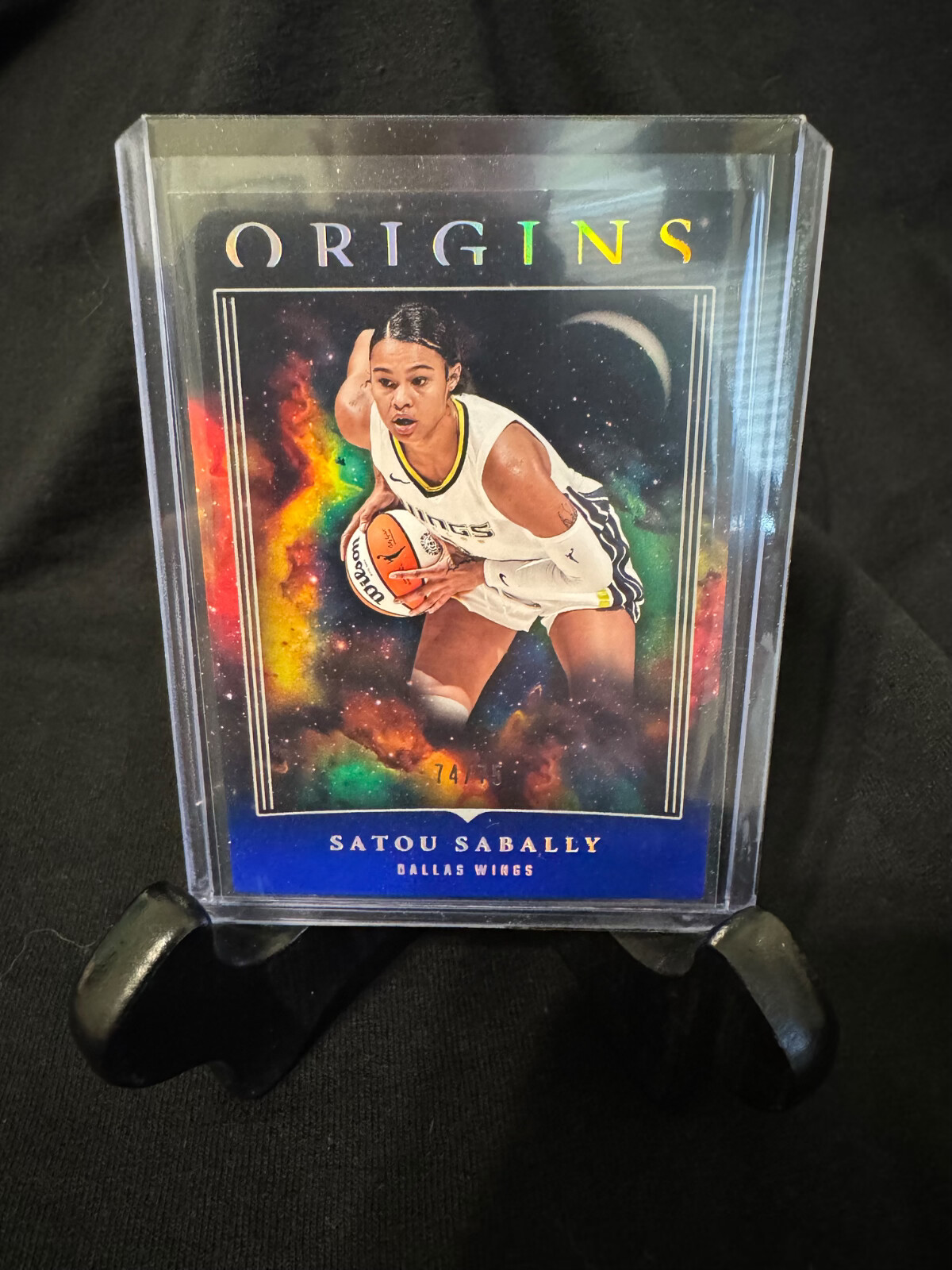 2024 Panini Origins WNBA - Blue #21 Satou Sabally 74/75 Dallas Wings