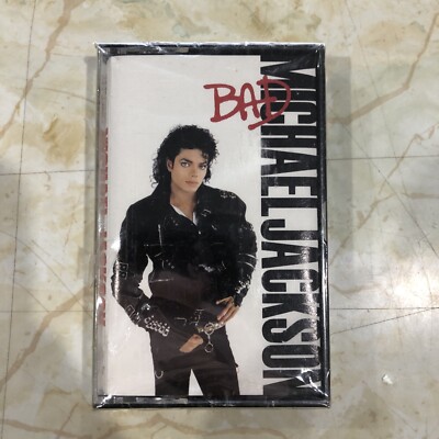 Michael Jackson Bad 1987 Cassette Tape Sealed! 74644060041| eBay