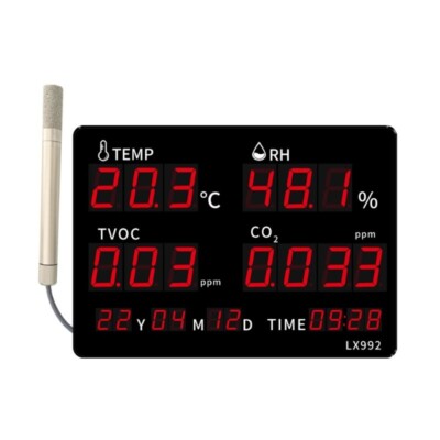 Temperature and Humidity Meter Wall-mounted Hygrometer Range -40 °C~120 ° C
