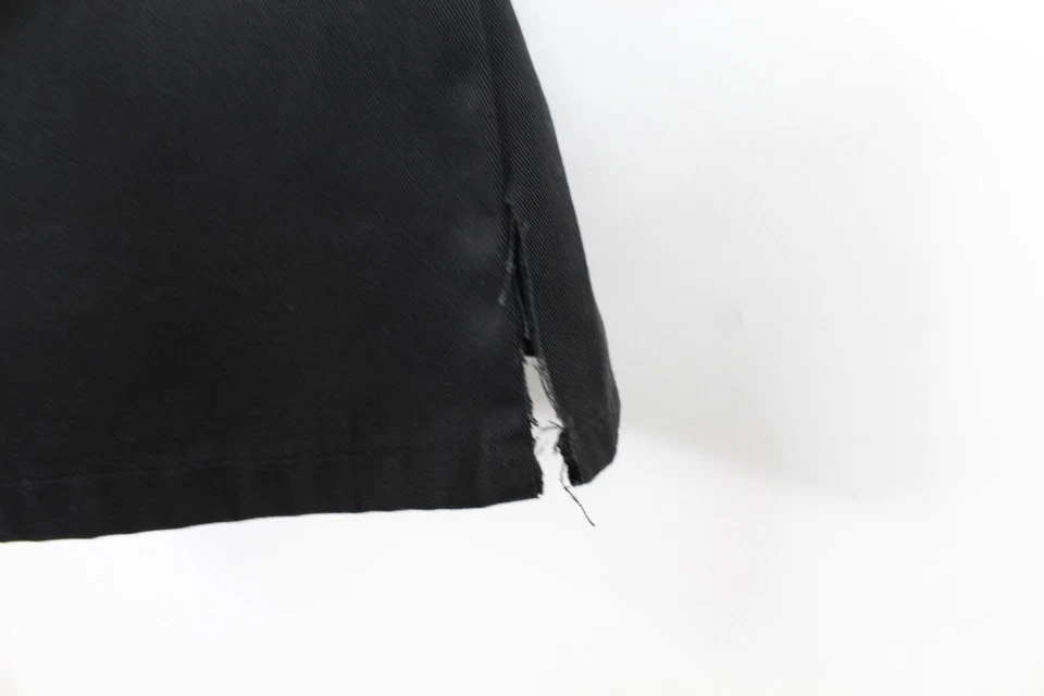 Uncommon Threads Chef Coat Adult Small Black Short Sleeve - Image 4 of 4