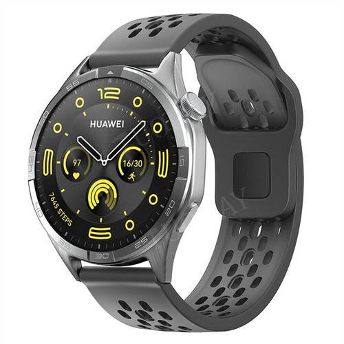 Pulsera deportiva de silicona universal correa de reloj repuesto 18/20/22 mm - Imagen 39 de 48