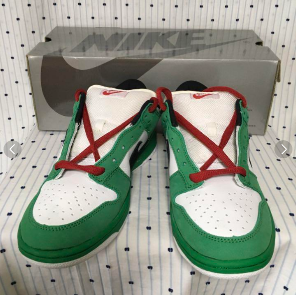 Nike Dunk Low Pro Sb Heineken Classic Green 304292-302 Men Nike Dunk Low Pro Sb Heineken Classic Green 304292-302 Men
