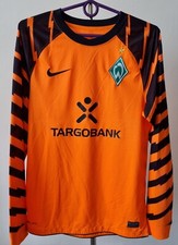 Werder Bremen 2010 - 2011 Goalkeeper football Nike long sleeve jersey size Small