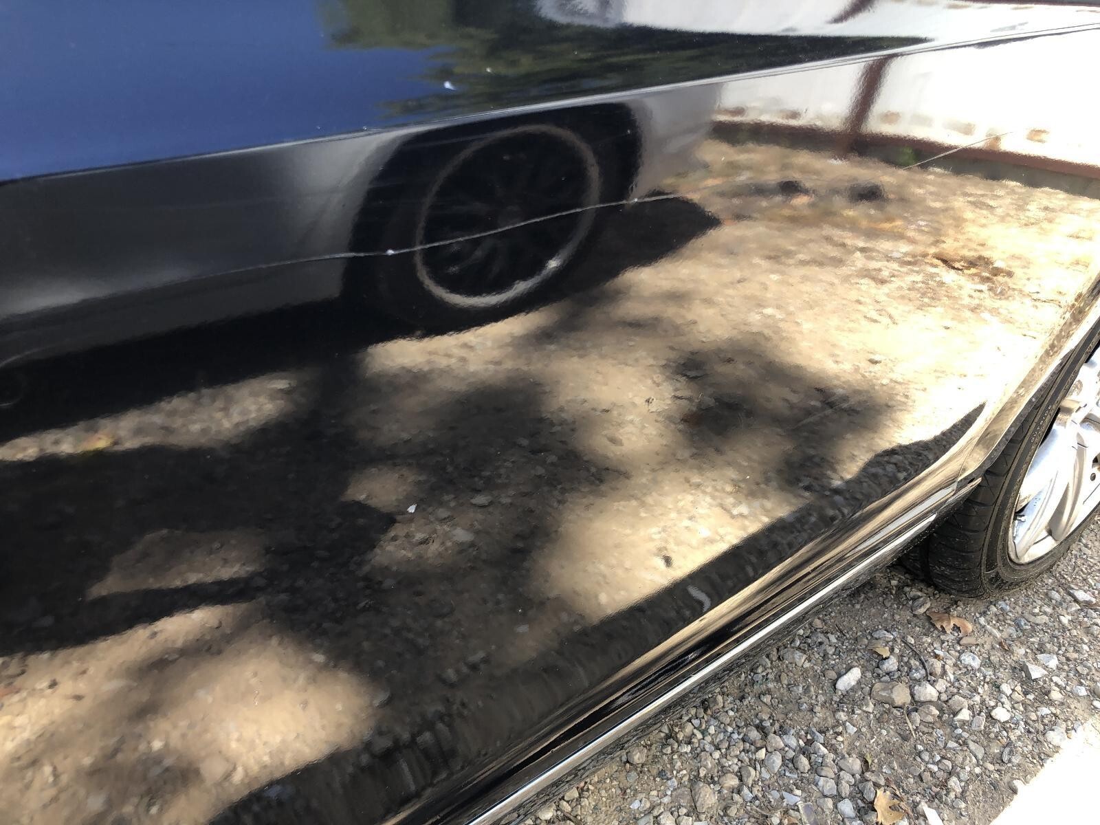 2006 BENTLEY CONTINENTAL FLYING SPUR Rear Side Door Left Driver LR5W Blue 984651
