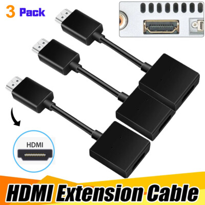 3PCS Genuine Google Chromecast HDMI 2.0 Extension Cable 4K 60Hz HDR Extender