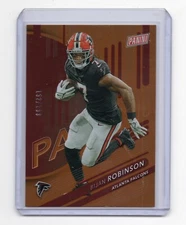 2024 Panini The National Bijan Robinson Orange Foil #152/199 (MS)