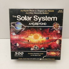 The Solar System Beyond Puzzle Planets 500 Piece NEW