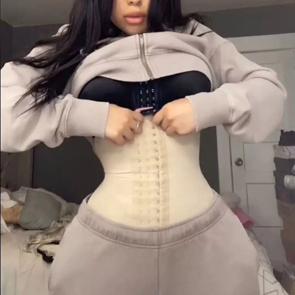 Fajas Reductoras Colombianas Long Torso Waist Trainer Corset Shapewear Plus Size