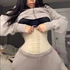 Fajas Reductoras Colombianas Long Torso Waist Trainer Corset Shapewear Plus Size